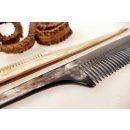 1 x Hornkamm Farbe honiggelb,Toupierkamm Rita 20 x 3 cm mittel = Code C