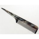 1 x Hornkamm Farbe honiggelb,Toupierkamm Rita 20 x 3 cm mittel = Code C