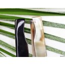 1 x Hornkamm Klappkamm Taschenkamm Bruno gemixte Farben 10/17 x 2,5 cm fein l = Code B