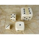 1 x W&uuml;rfel aus Horn, Knochen oder Holz 25 mm