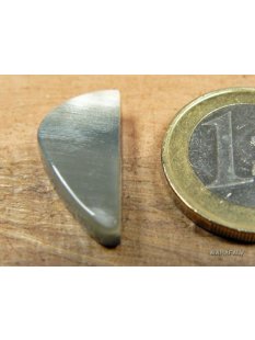 Hornplatten poliert flach 15 x 15 mm oval