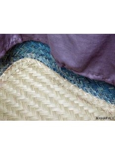 Raffia Bast Raphia Korb Harlekin horizontal Farbmix 25 cm = Code gr&uuml;n