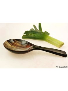 Horn Sch&ouml;pfl&ouml;ffel Eliette gro&szlig; rund 24 cm = Code E