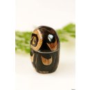 Hornfigur Schleiereule UHU rund stehend = Code A 4 cm