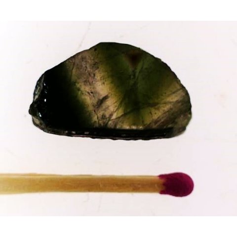 TS08 Turmalin Scheibe polychrom. 6 ct.