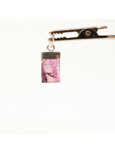 TSA112 Turmalin Scheibe als Anh&auml;nger gefasst in...