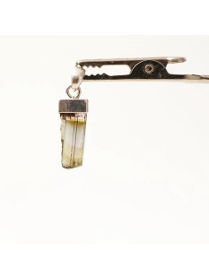 TSA120 Turmalin Minikristall als Anh&auml;nger gefasst in...