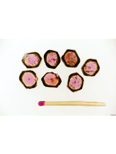 TSL122 Turmalin Rubellit Wassermelone Scheiben aus einem...