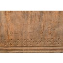 MF81 Zafimaniry Fensterladen Artefakt 140 x 63 cm ca.1945