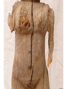 AL10 original AloAlo Grabstele der Sakalava antik nackte Frau 165 cm ca. 1900