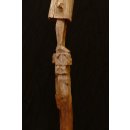 AL02 original AloAlo Grabpfosten Sakalava Frau mit Kopflast 164 cm 1940