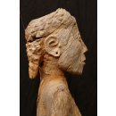 AL04 original AloAlo Grabpfosten der Mahafaly Frau mit Handtasche 130 cm 1930