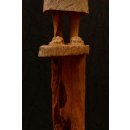 AL04 original AloAlo Grabpfosten der Mahafaly Frau mit Handtasche 130 cm 1930