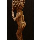 AL05 original AloAlo Fragment einer Grabstele der Sakalava antik nackte Frau 112 cm ca. 1900