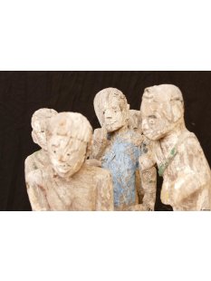 AL200 original und sehr selten AloAlo Grabstele Maroanaka Nr.1 ca. 1930  L&auml;nge 200 cm