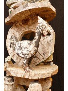 AL200 original und sehr selten AloAlo Grabstele Maroanaka Nr.1 ca. 1930  L&auml;nge 200 cm