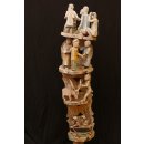 AL200 original und sehr selten AloAlo Grabstele Maroanaka Nr.1 ca. 1930  L&auml;nge 200 cm