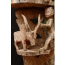 AL200 original und sehr selten AloAlo Grabstele Maroanaka Nr.1 ca. 1930  L&auml;nge 200 cm