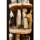 AL200 original und sehr selten AloAlo Grabstele Maroanaka Nr.1 ca. 1930  L&auml;nge 200 cm