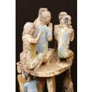 AL200 original und sehr selten AloAlo Grabstele Maroanaka Nr.1 ca. 1930  L&auml;nge 200 cm