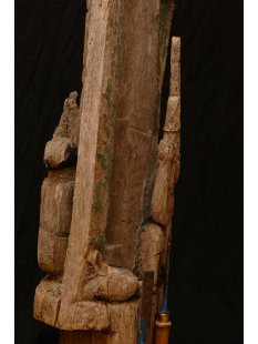 AL201 original und sehr selten AloAlo Grabstele Maroanaka Nr.2 ca. 1930  L&auml;nge 200 cm