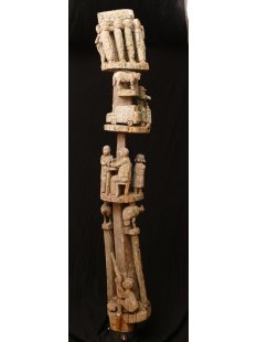 AL201 original und sehr selten AloAlo Grabstele Maroanaka Nr.2 ca. 1930  L&auml;nge 200 cm