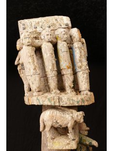 AL201 original und sehr selten AloAlo Grabstele Maroanaka Nr.2 ca. 1930  L&auml;nge 200 cm