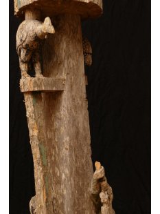 AL201 original und sehr selten AloAlo Grabstele Maroanaka Nr.2 ca. 1930  L&auml;nge 200 cm