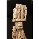 AL201 original und sehr selten AloAlo Grabstele Maroanaka Nr.2 ca. 1930  L&auml;nge 200 cm