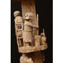 AL201 original und sehr selten AloAlo Grabstele Maroanaka Nr.2 ca. 1930  L&auml;nge 200 cm