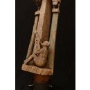 AL201 original und sehr selten AloAlo Grabstele Maroanaka Nr.2 ca. 1930  L&auml;nge 200 cm