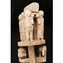 AL201 original und sehr selten AloAlo Grabstele Maroanaka Nr.2 ca. 1930  L&auml;nge 200 cm