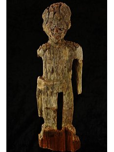 MF349 AloAlo Kopfskulptur von Grabstele der Mahafaly...