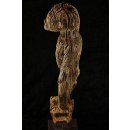 MF350 AloAlo Kopfskulptur von Grabstele der Mahafaly stehender "Gorilla"Mann 36 cm ca. 1940