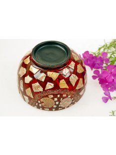 Vietnam Lackschale Bolan aus Holz mit Eierschalen belegt D: 11 cm = Code D