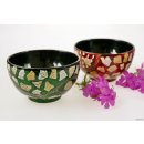 Vietnam Lackschale Bolan aus Holz mit Eierschalen belegt D: 11 cm = Code D