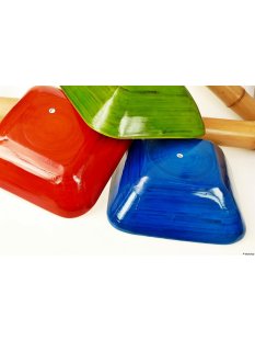 Vietnam Bambus Schale Fong aussen lebensmittelecht lackiert 24 cm = Code E