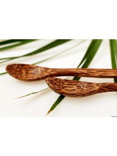 Vietnam Kokosholz Gew&uuml;rzl&ouml;ffel Huan 12 cm = Code X