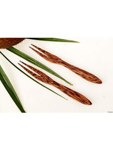 Vietnam Kokosholz Mini Gabel Cheng 12 cm = Code X