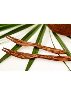 Vietnam Kokosholz Mini Gabel Cheng 12 cm = Code X