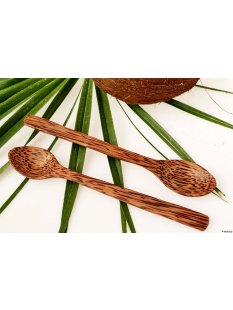 Vietnam Kokosholz Cocktail L&ouml;ffel Lian 17,5 cm = Code Y