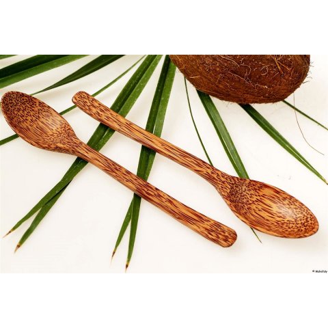 Vietnam Kokosholz kleiner Essl&ouml;ffel Jiao 15 cm = Code Y