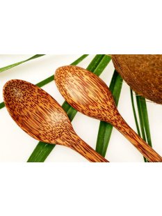 Vietnam Kokosholz kleiner Essl&ouml;ffel Jiao 15 cm = Code Y