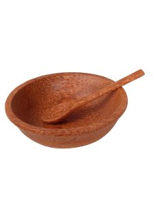 Vietnam Kokosholz Schale rund Guo  D: 18 cm = Code C