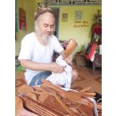 Vietnam Kokosholz Teller / Tablet Kong 24 x 12 cm = Code C