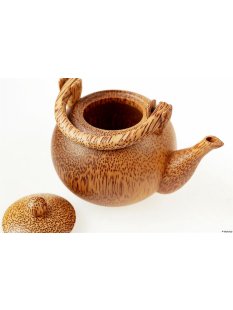 Vietnam Kokosholz Teeservice D: 20 cm = Code K