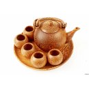 Vietnam Kokosholz Teeservice D: 20 cm = Code K