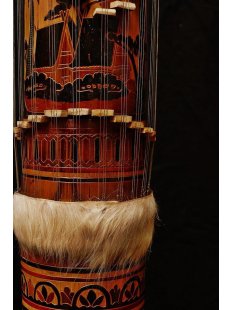 Zupfinstrument Valiha Dreifachsaiten Gr&ouml;&szlig;e MM 55 - 60 cm = Code I