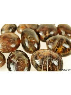 1 kg Handst&uuml;cken Handschmeichler Trommelstein Madagaskar Feldspat Mikroklin poliert