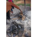 1 St&uuml;ck &Ouml;lfass Blech Deko Baobab 55 cm Mahajanga = Preiscode O